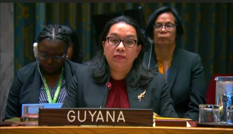 Her Excellency Carolyn Rodrigues-Birkett, Permanent Representative of Guyana to the UN 