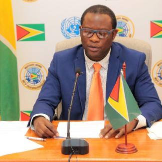 ” It is therefore imperative that the lessons from COVID-19 that conduce to a low-carbon development pathway be fully documented, analysed, embraced and implemented, as and where applicable.” – Minister Hugh Todd